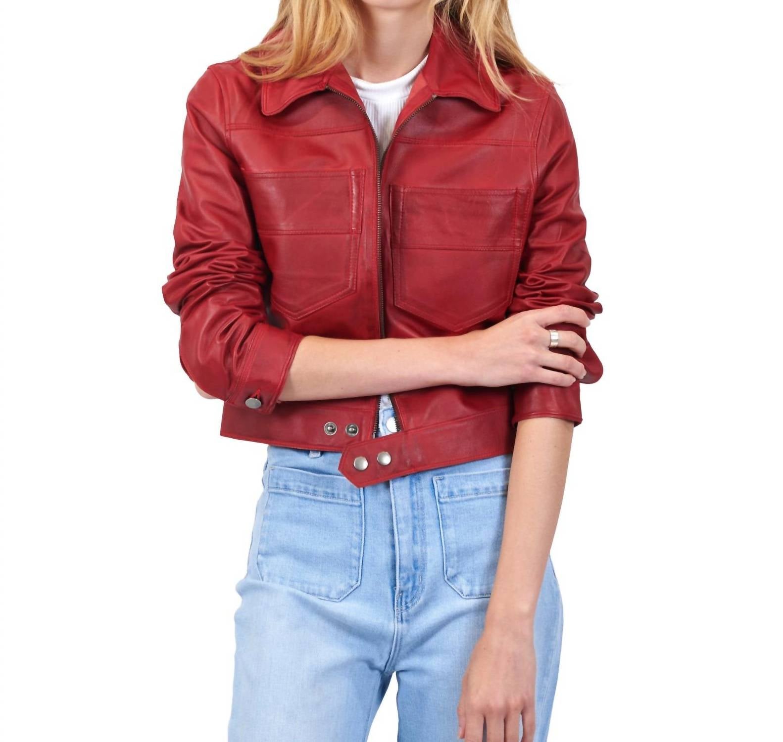 Jkt Nyc - Hayden Vintage Waxed Leather Jacket