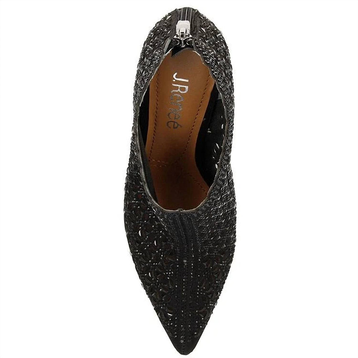 J. Renee - Women's Nishita Rhinestone Shootie Ankle Boots