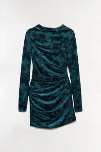 Simkhai - Vallyn Floral Velvet Mini Dress