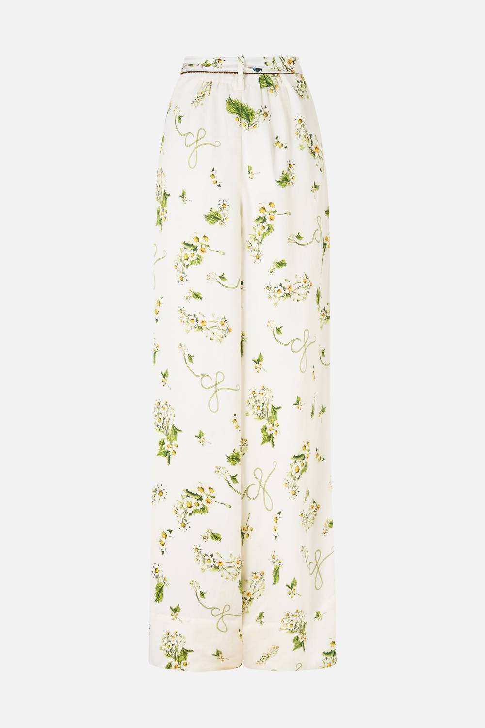 Camilla - Botanical Utopia Scarf Belt Wide Leg Pant
