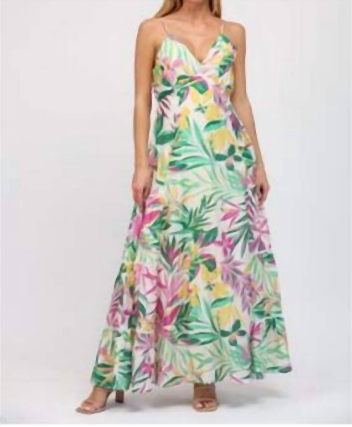 Fate - Floral Tie Back Dress