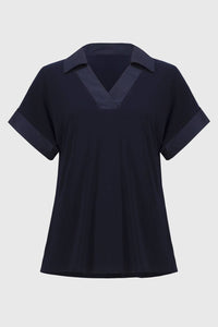 Joseph Ribkoff - Silky Knit Reversible Boxy Top