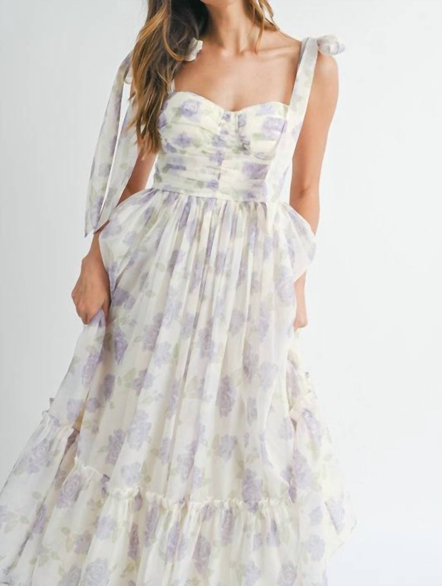 Mable - Tiered Midi Dress