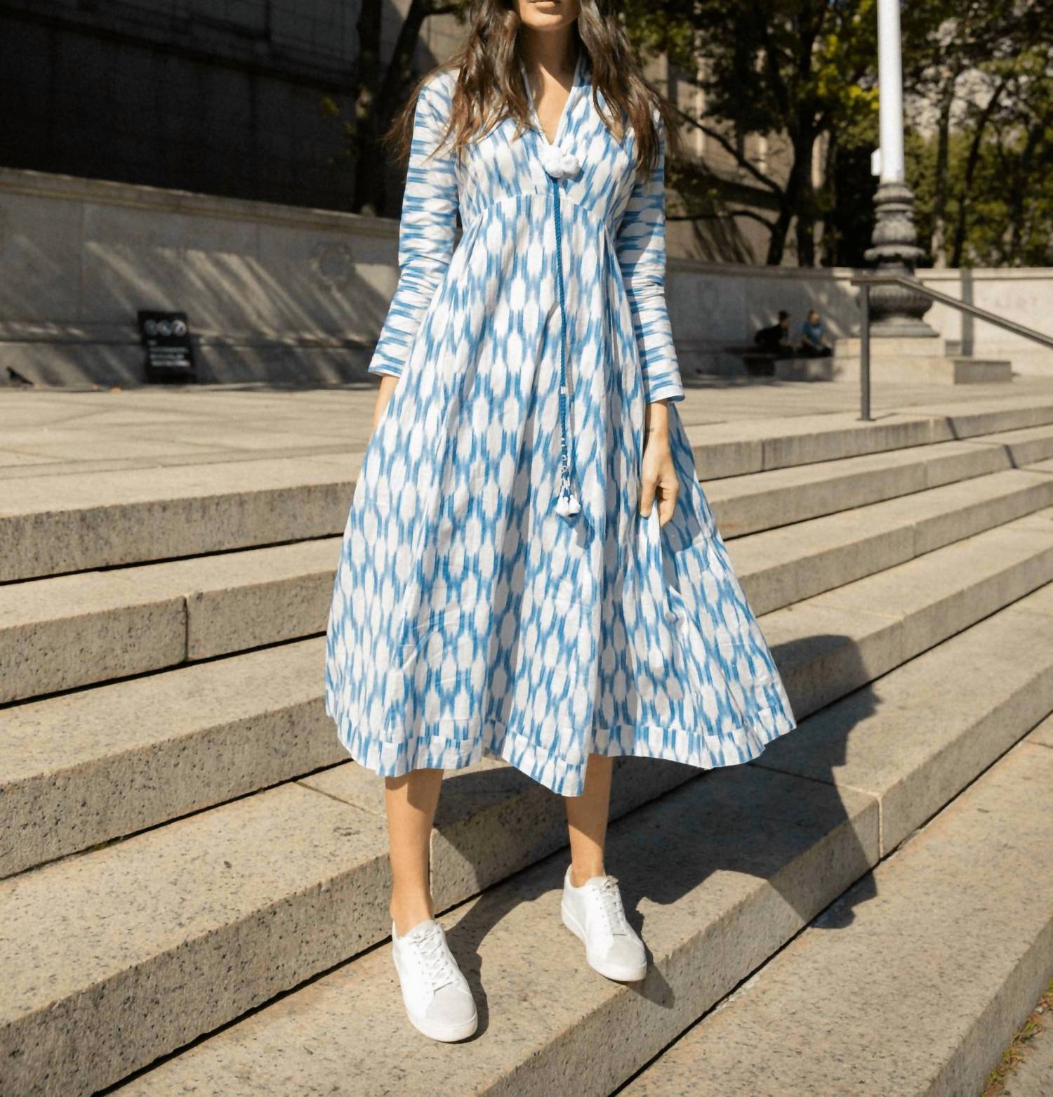 Guadalupe Design - Nora Ikat Midi Dress