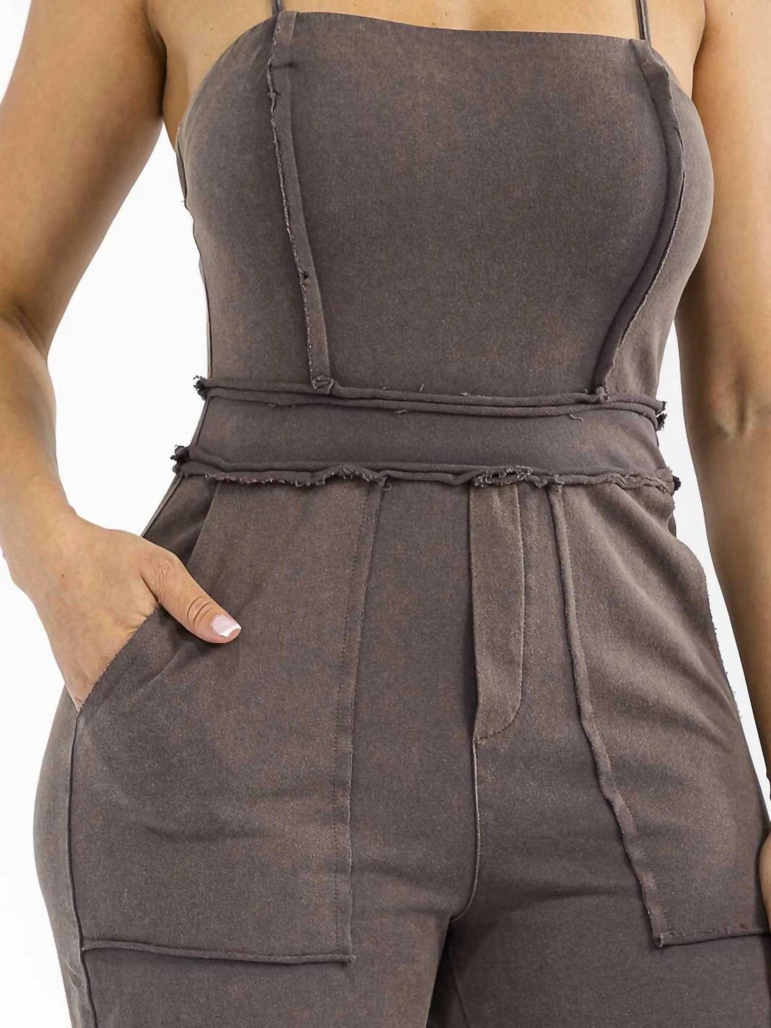 Surelymine - After Midnight Cargo Jumpsuit