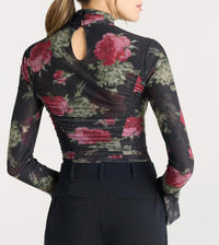 Cinq A Sept - Baroque Roses Lucy Top
