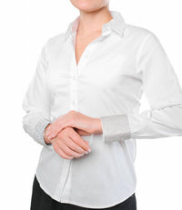 Vlt'S By Valentina'S - Crystal Cuffs Blouse