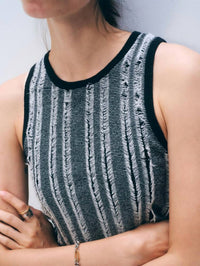 White + Warren - Linen Blend Textured Top