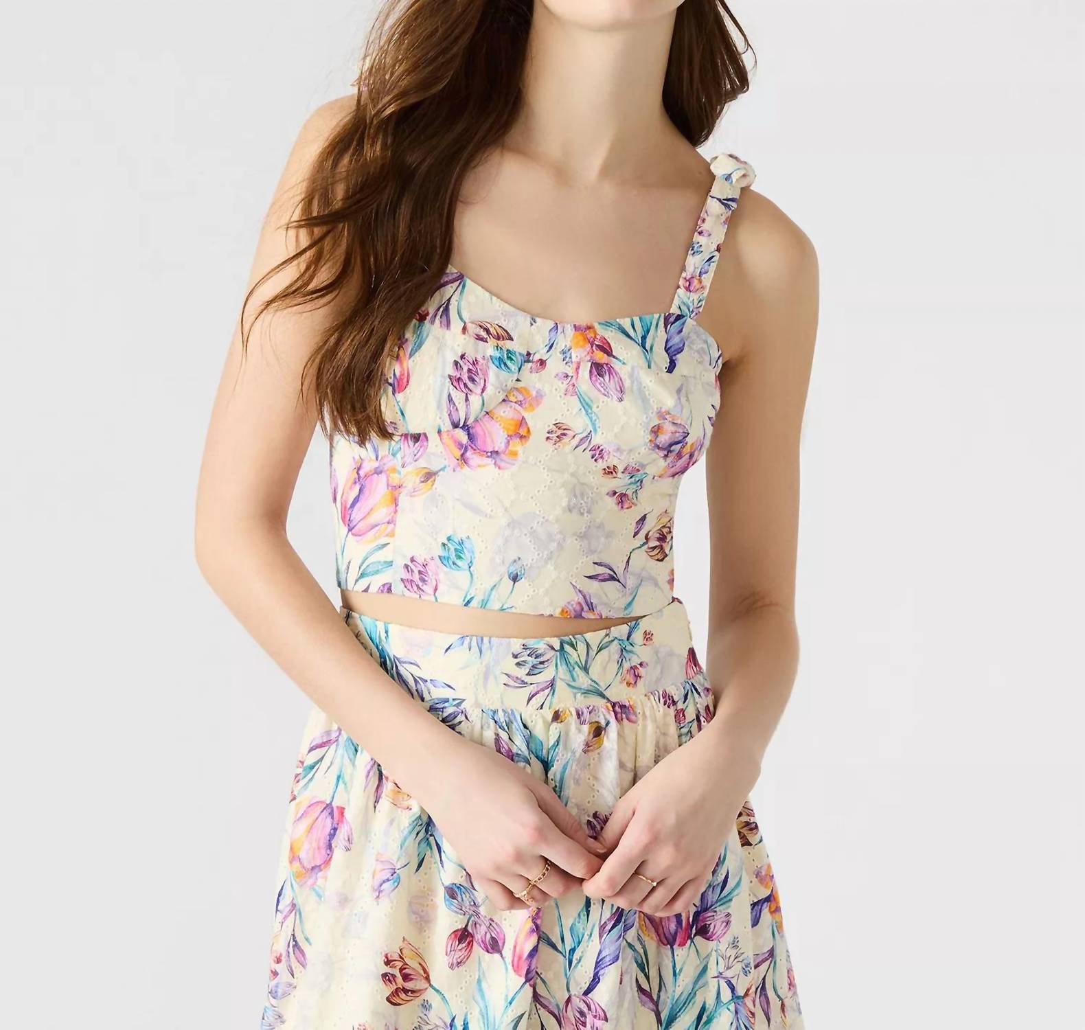 STEVE MADDEN Carlynn Top in antique - women's shirt