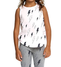 Chaser - Glitter Bolts Sleeveless Tee