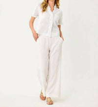 Lilly Pulitzer - MIRABELLA LINEN PALAZZO PANTS