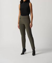 Joseph Ribkoff Ajuste Slim Fit Pants in grey - women's pants - view 4