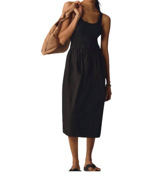 Nation Ltd - Sadelle Clean Combo Midi Dress