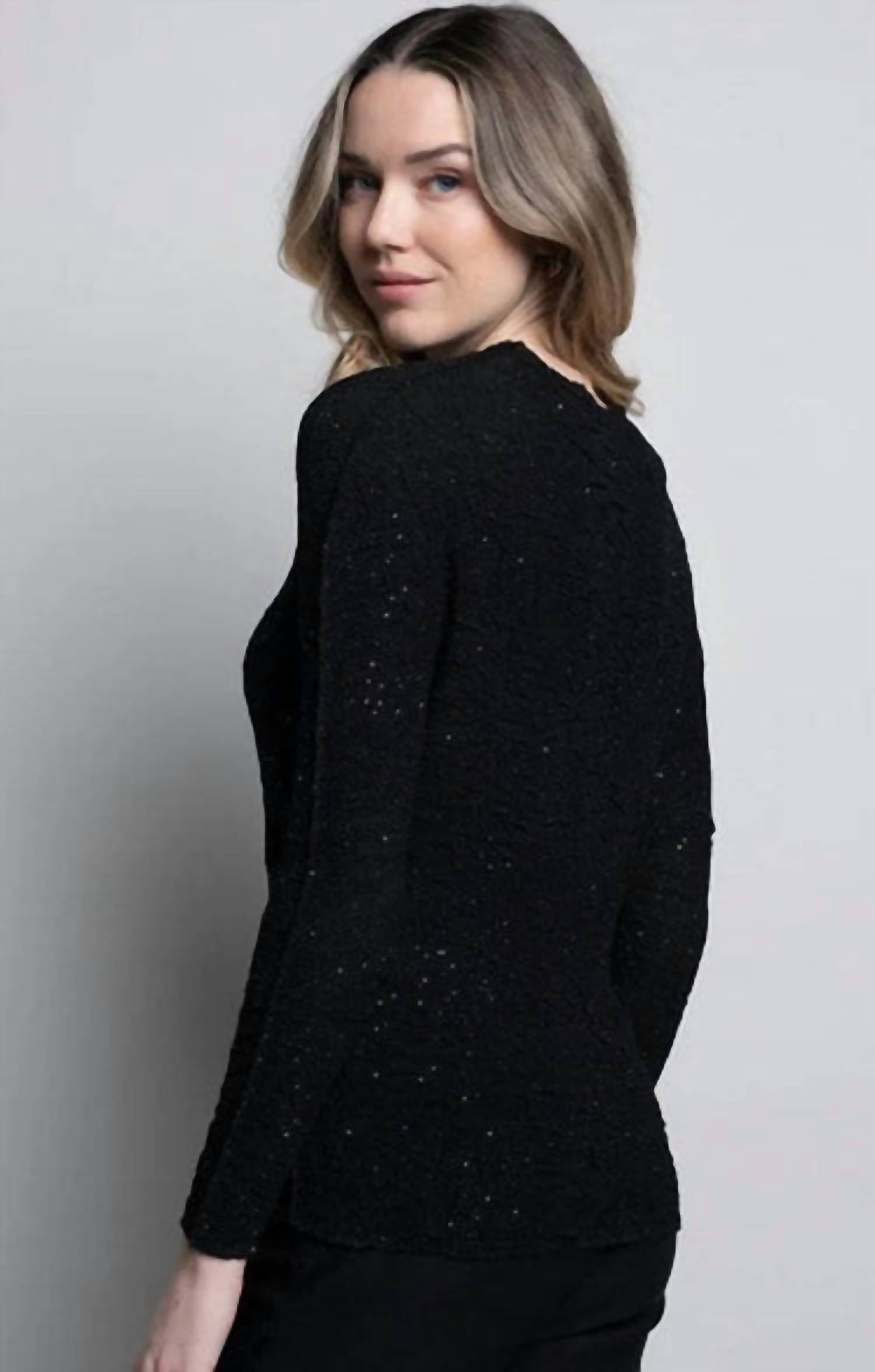 Picadilly - Crinkle Glitter Top