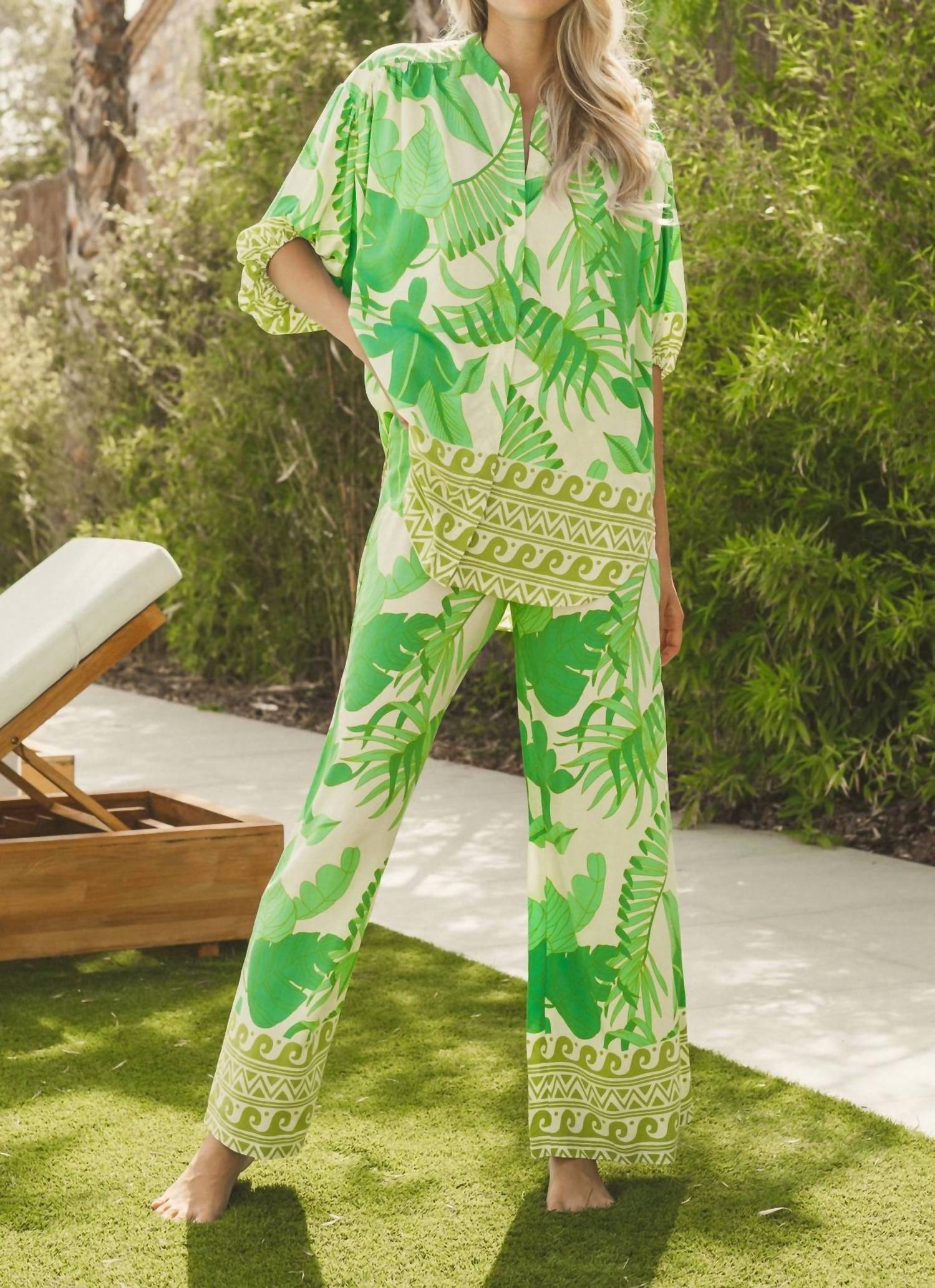 Jaase - Palmetto Print Jax Pants