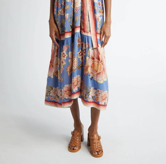 Farm Rio - Superbloom Tapestry V-neck Maxi Dress