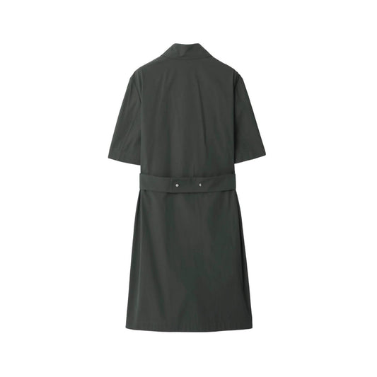 Burberry - Women's Cotton Blend Shirt Dress