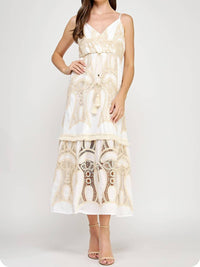Strut & Bolt - Crochet Lace Maxi Dress