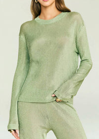 Ser.O.Ya - Hana Metallic Knit Top