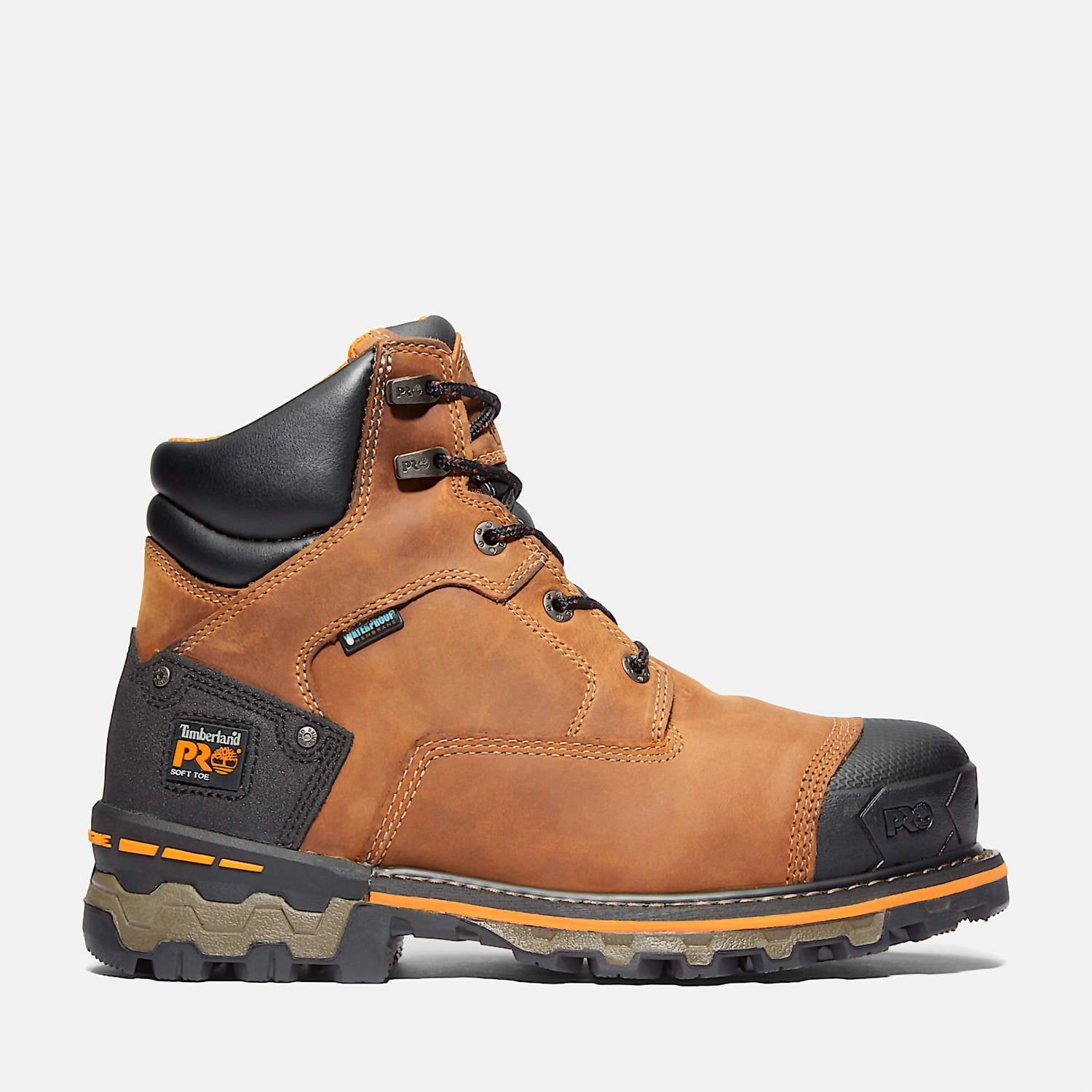 Timberland - Men's Boondock Soft Toe Waterproof Work Boots