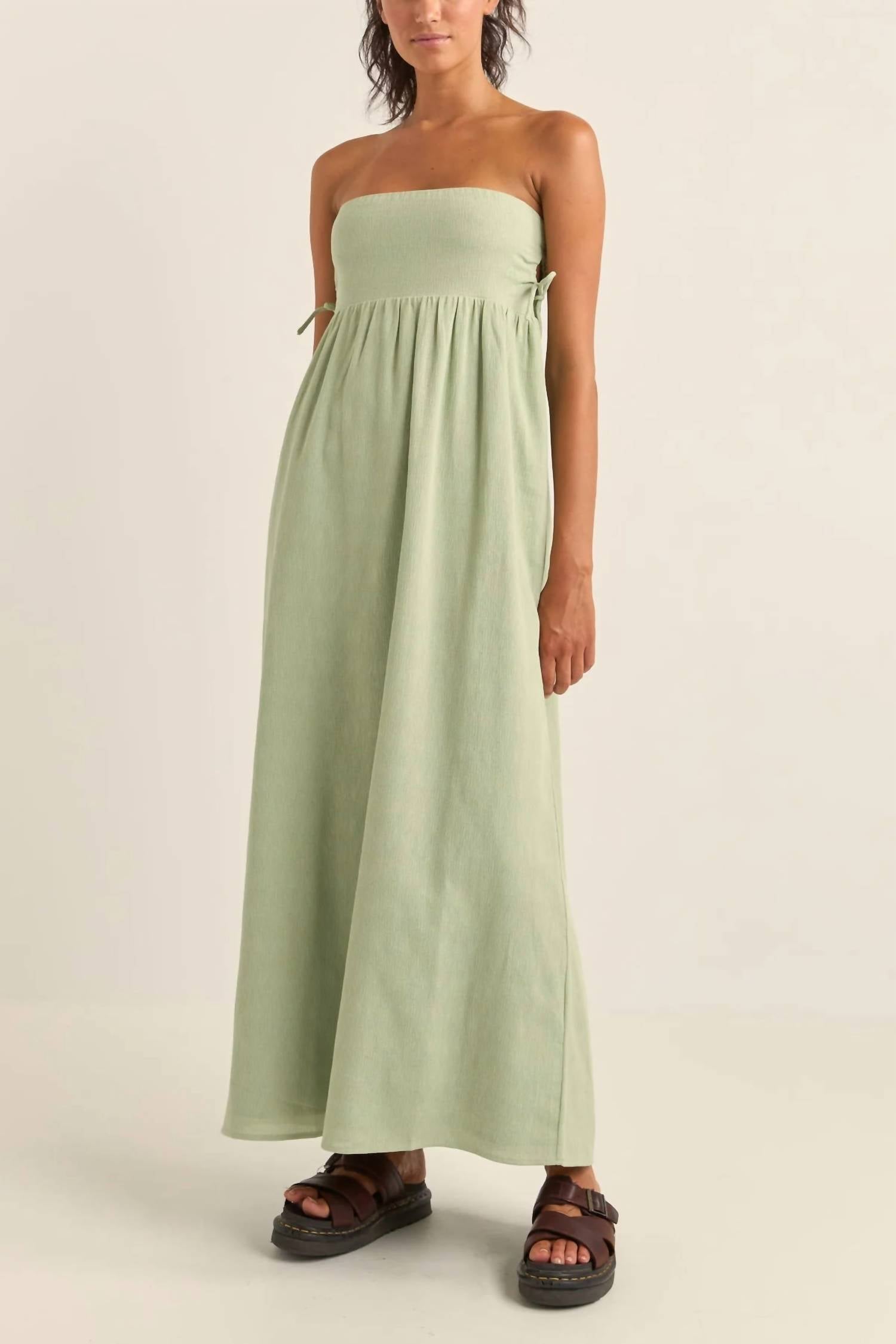 Rhythm. - Zali Tie Side Maxi Dress