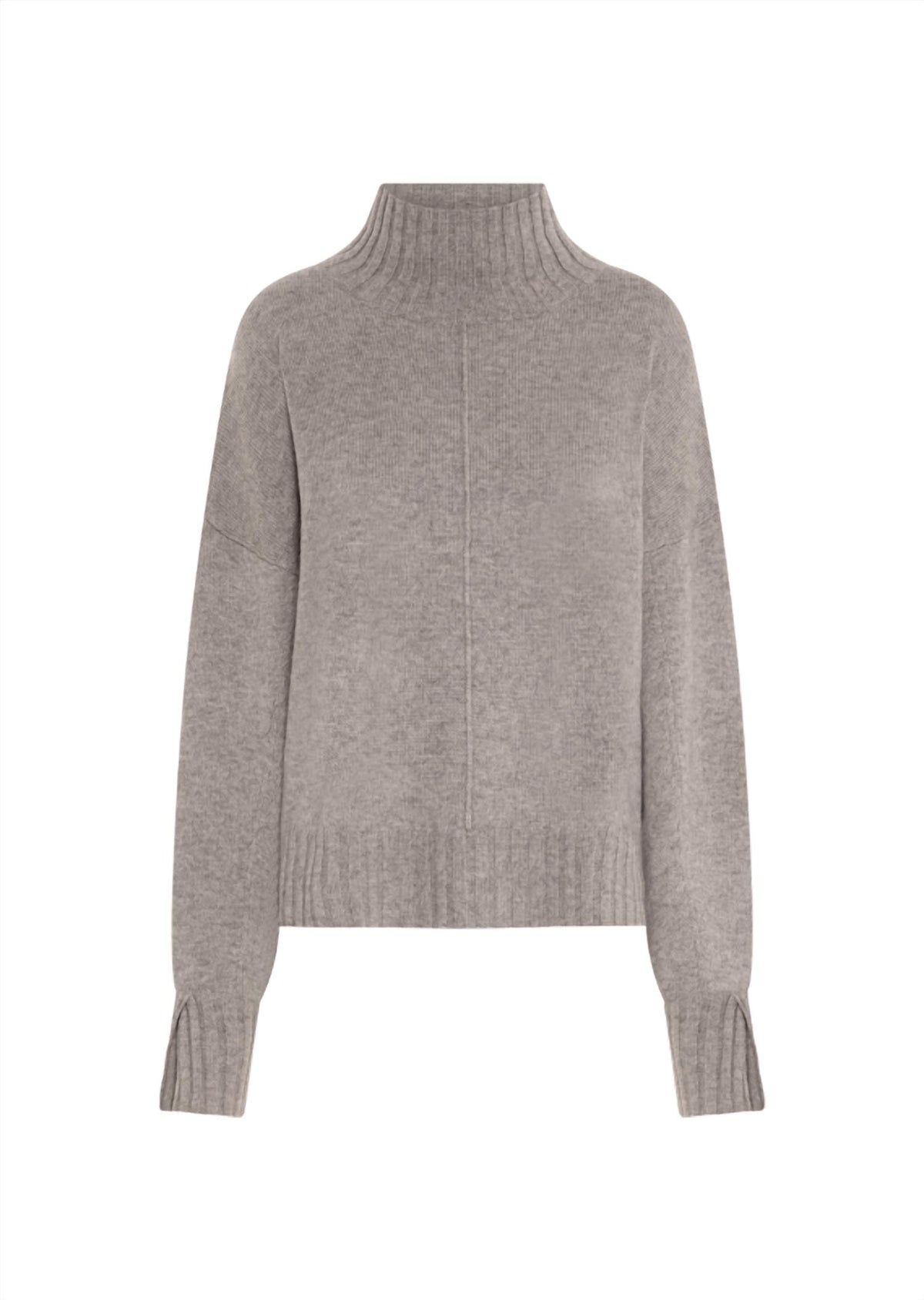 0039 Italy - Nima Mock Neck Wool Blend Sweater