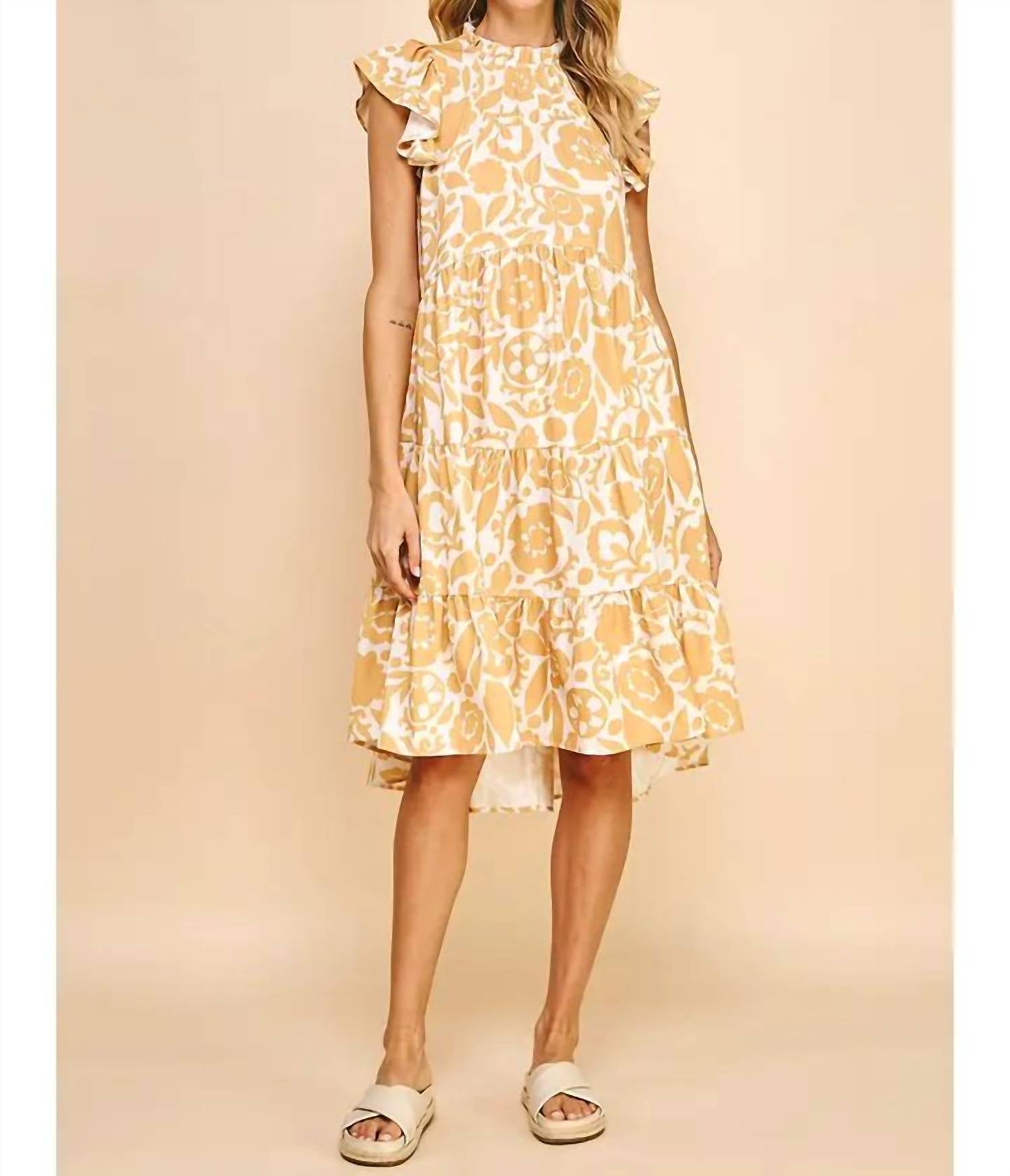 Pinch - Floral Tiered Dress