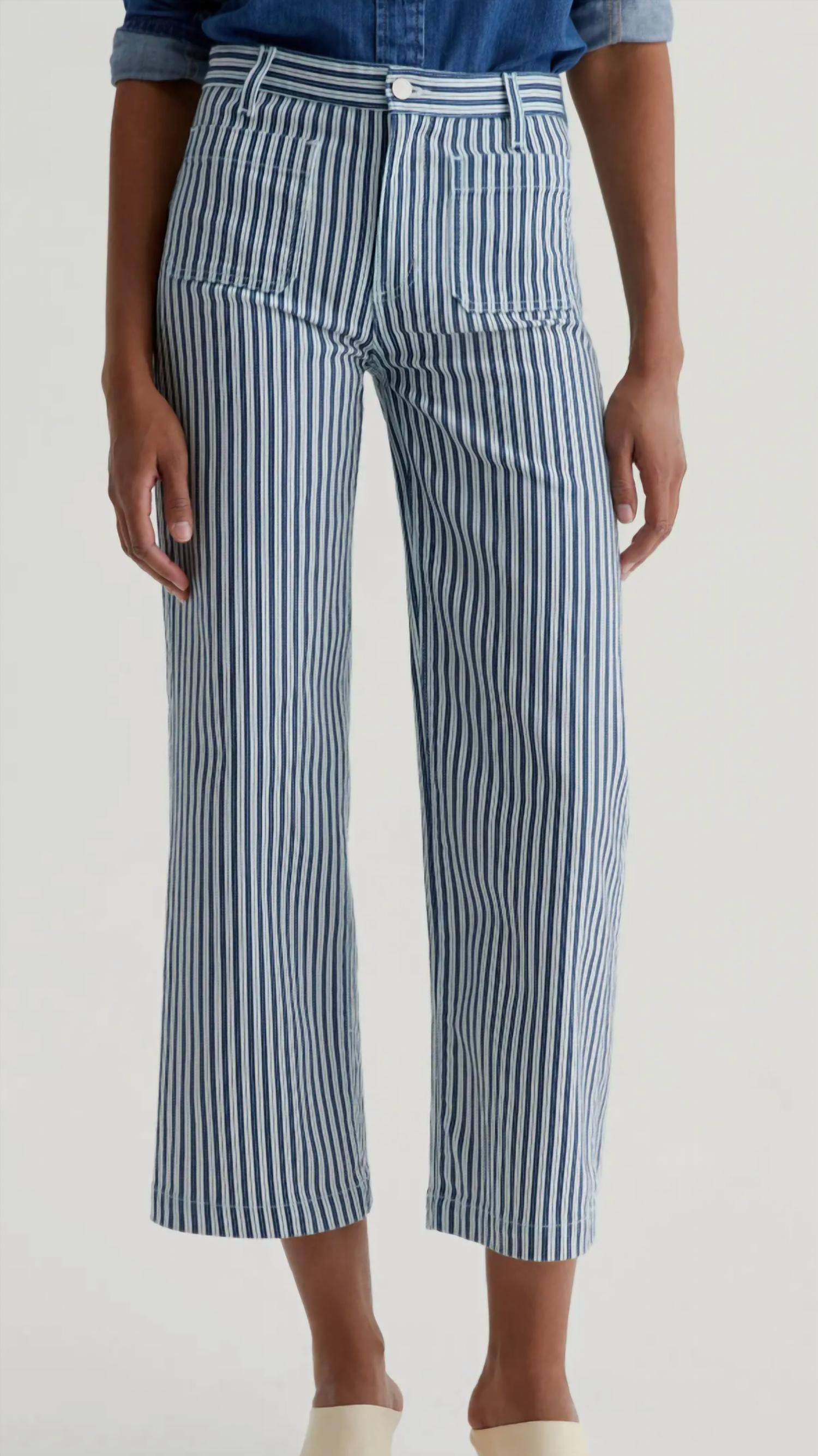 Ag Jeans - Kassie Wide Leg Crop Pants