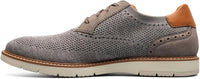 Florsheim Men's Vibe Knit Plain Toe Oxford in grey - men's shoe - alternate view