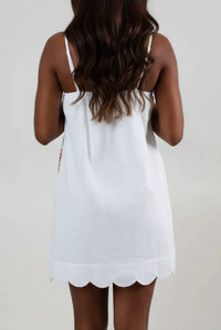 Entro - Flower Embroidery Dress