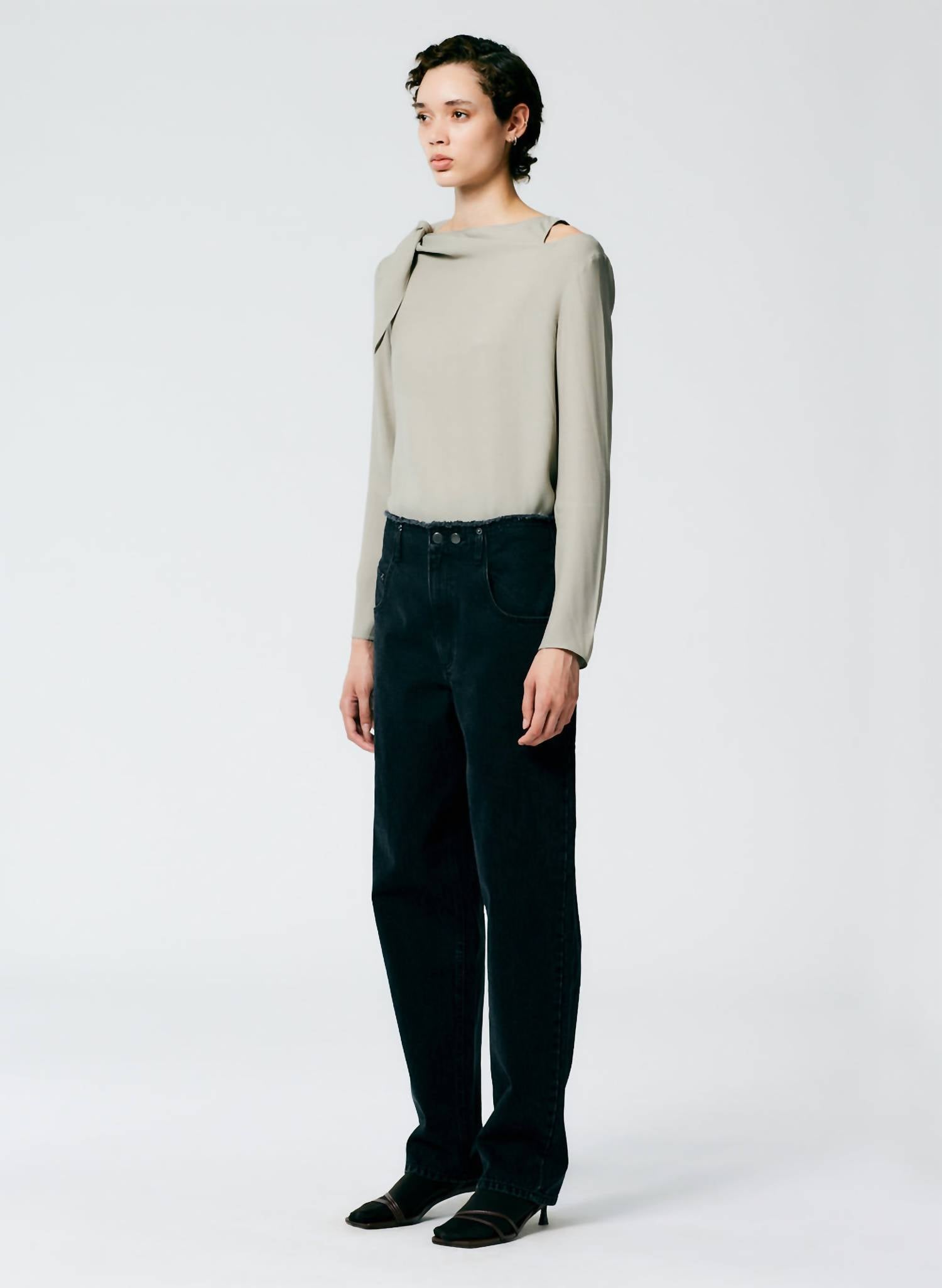 Tibi - Denim Newman Jean