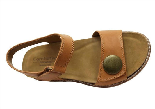 Comfortiva - Women's Gwen Italian Leather Sandals