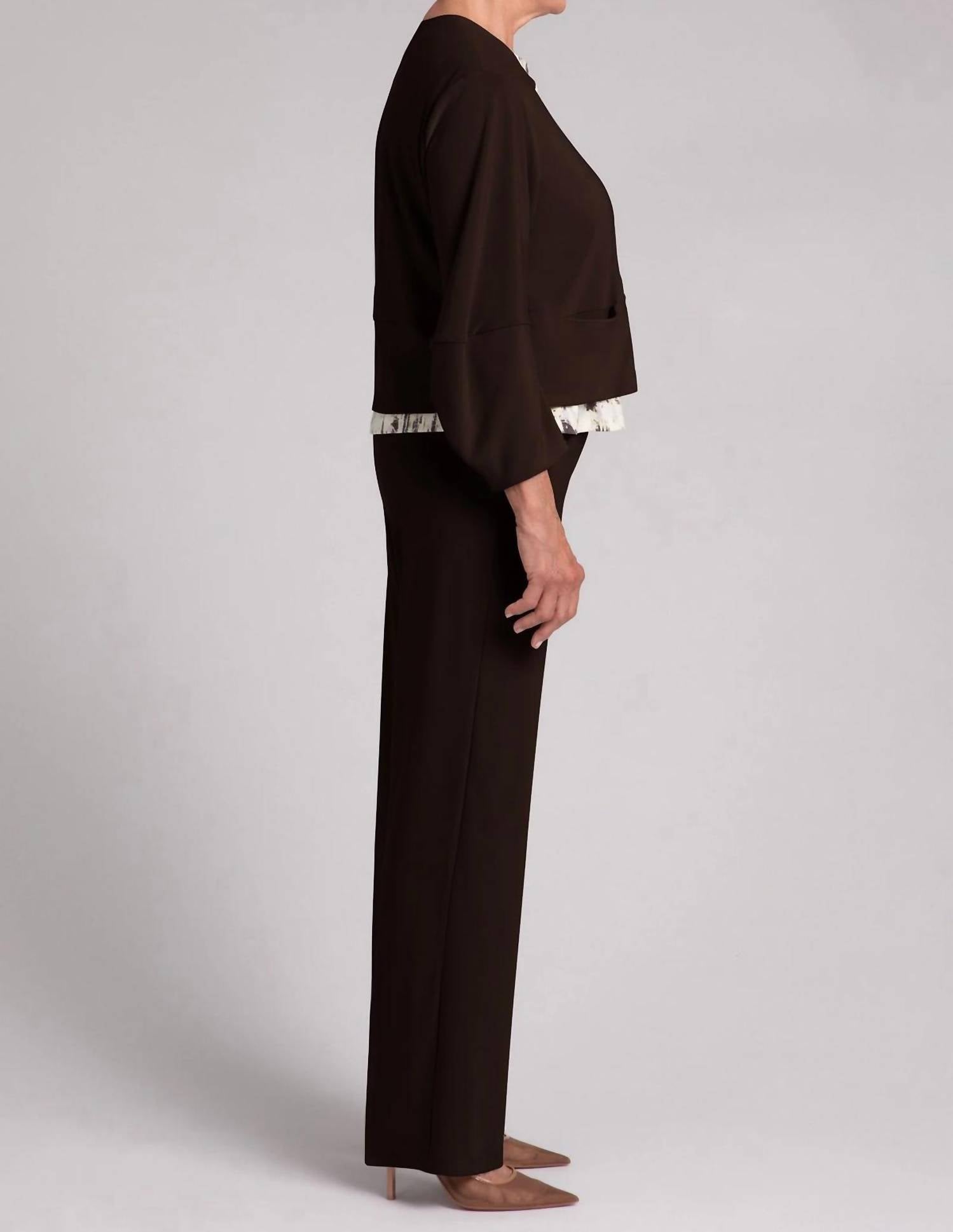 Sympli - Cropped Lantern Jacket