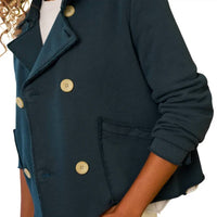 Frank & Eileen - Mini Belfast Crop Peacoat