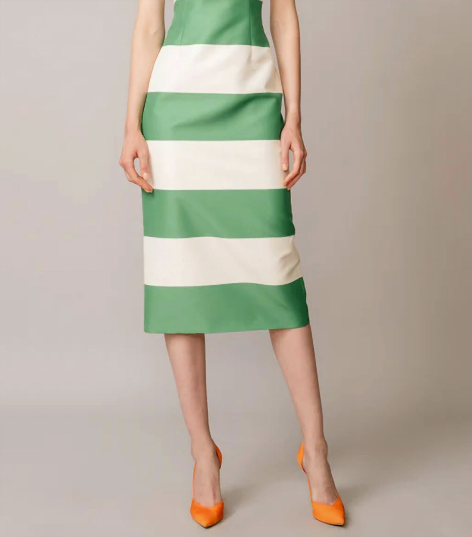 Maison Zoulias - Jacky Stripes Midi Dress