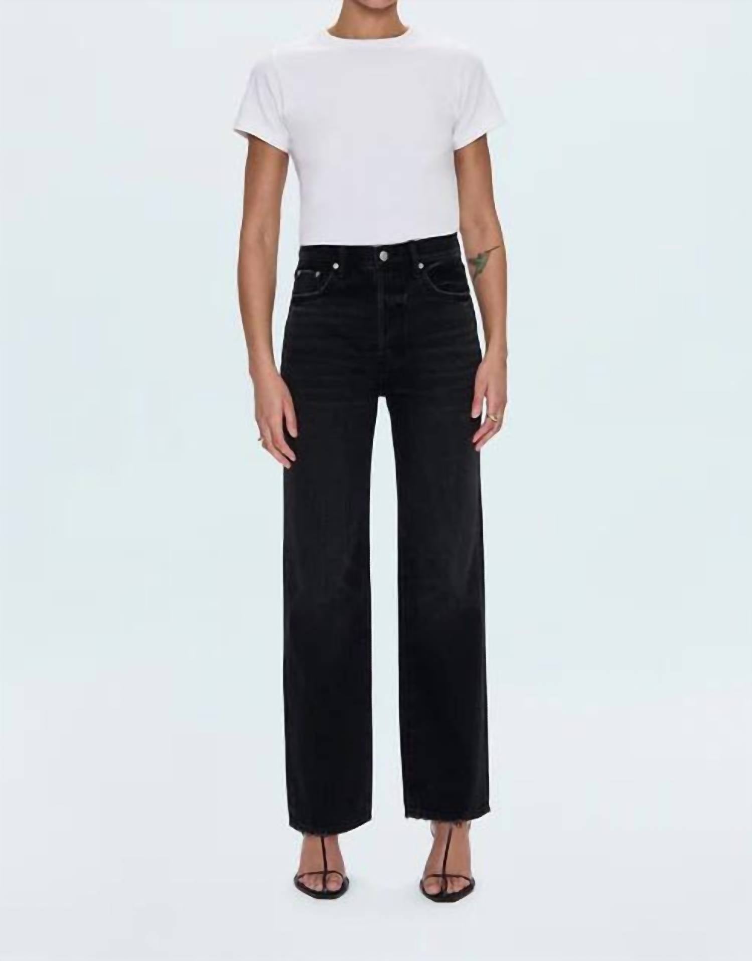 Pistola - Cassie Super High Rise Straight Jeans