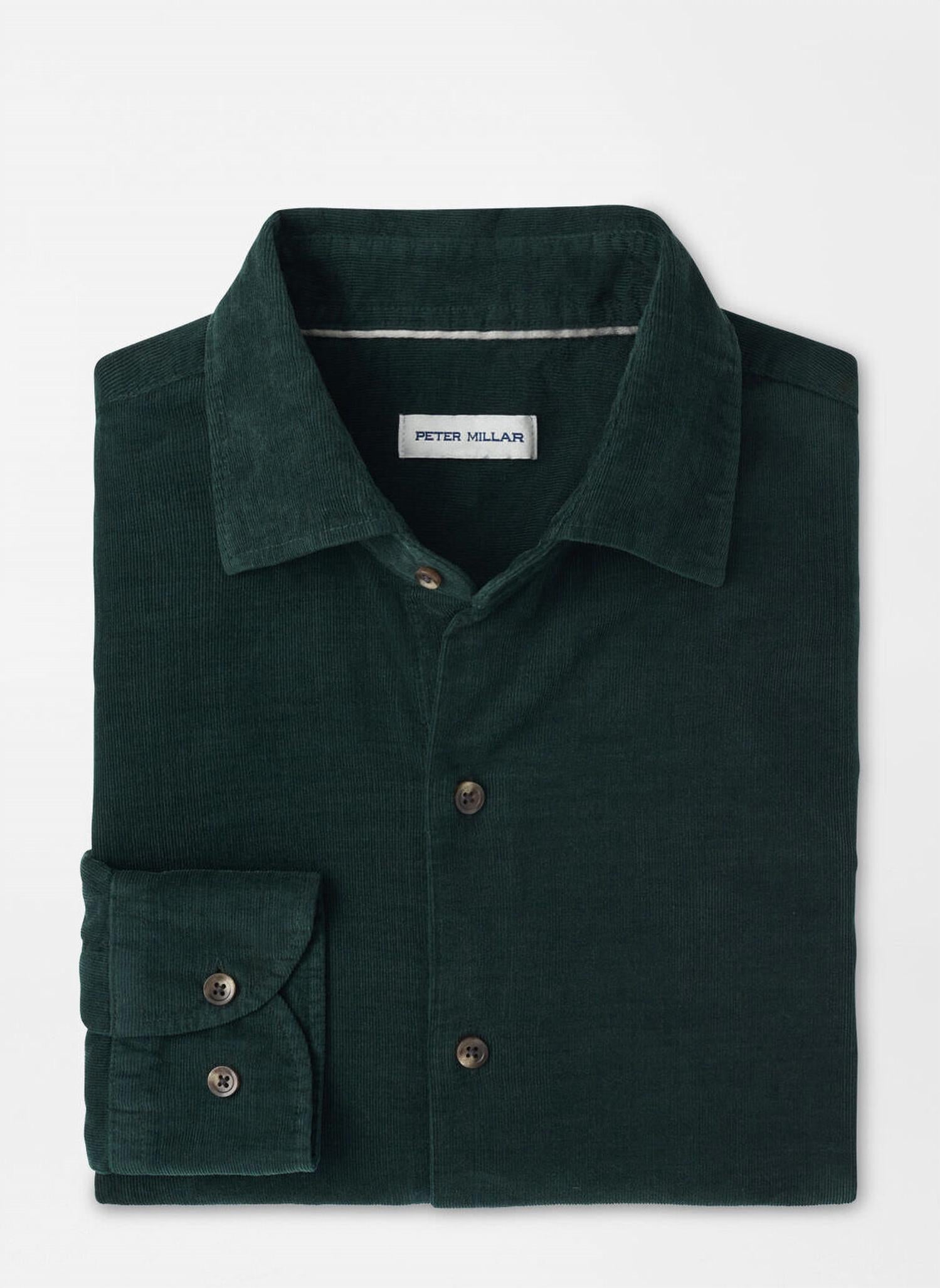 Peter Millar - Aspen Cotton Cashmere Corduroy Shirt