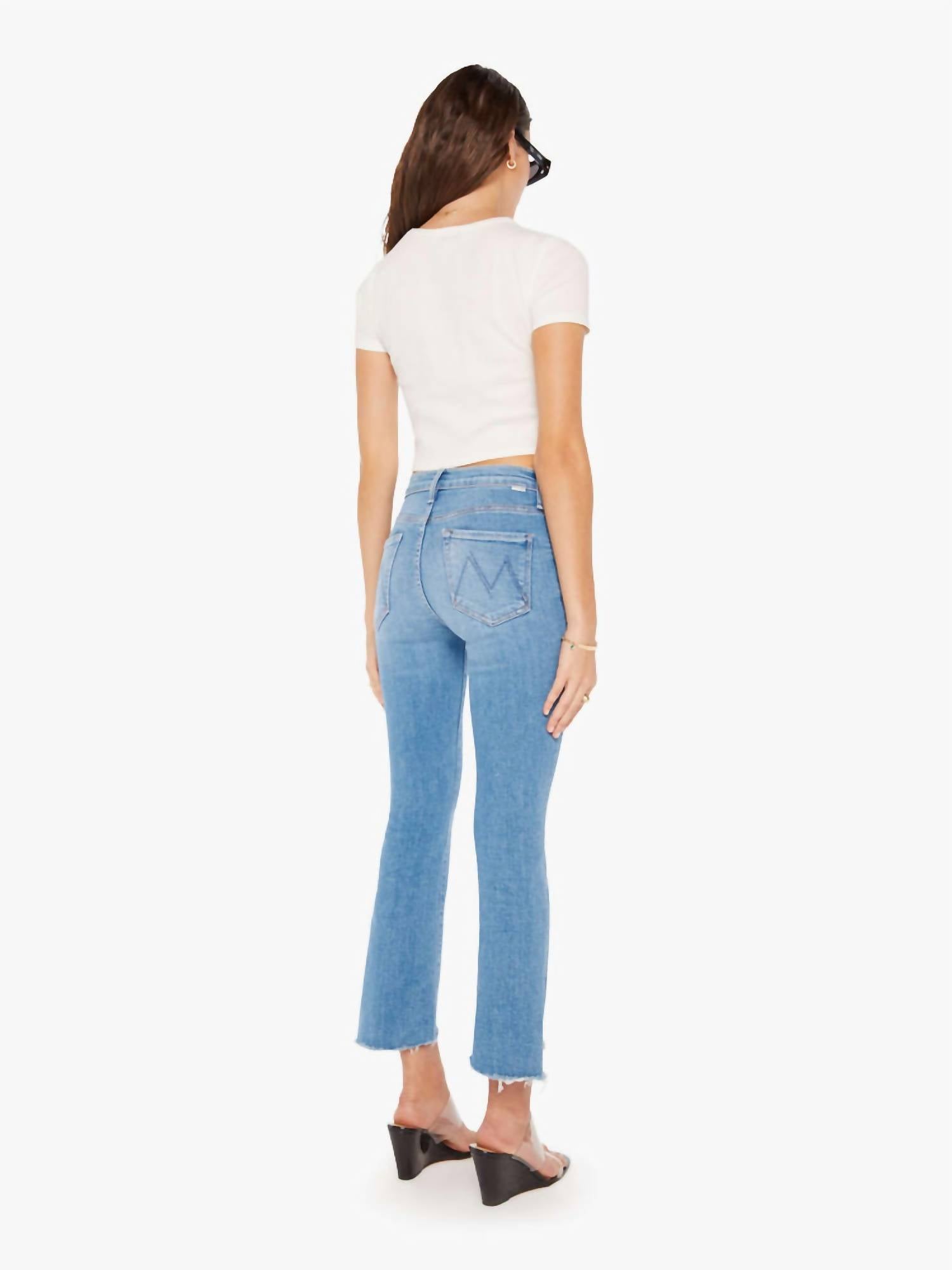Mother - Insider Crop Step Fray Jeans
