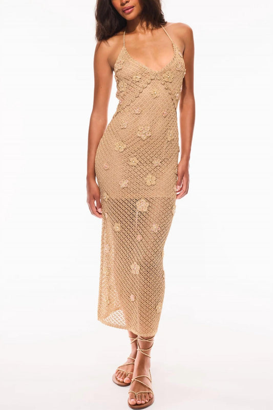 Loveshackfancy - Vreya Halter Midi Dress