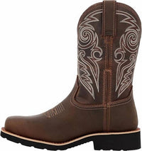 Rocky Women's Monocrepe Steel Toe Western Boot in brown - women's shoe