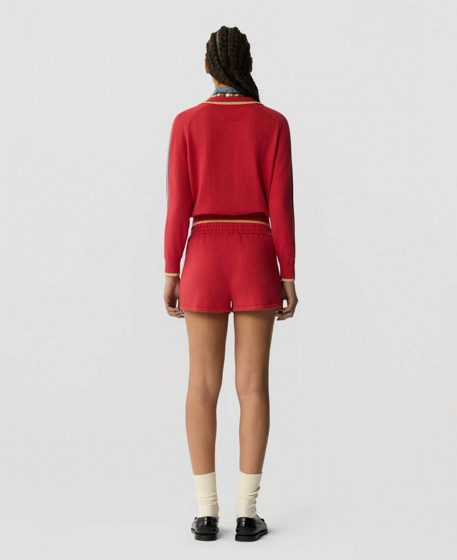 Guest In Residence - Cashmere Blend Runner Short