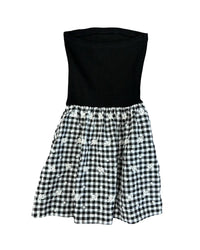 Flowers By Zoe - Girl's Strapless Gingham Dress