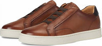 Florsheim Men's Monopoli Elastic Lace To Toe Sneaker in cognac 2 - men's sneaker