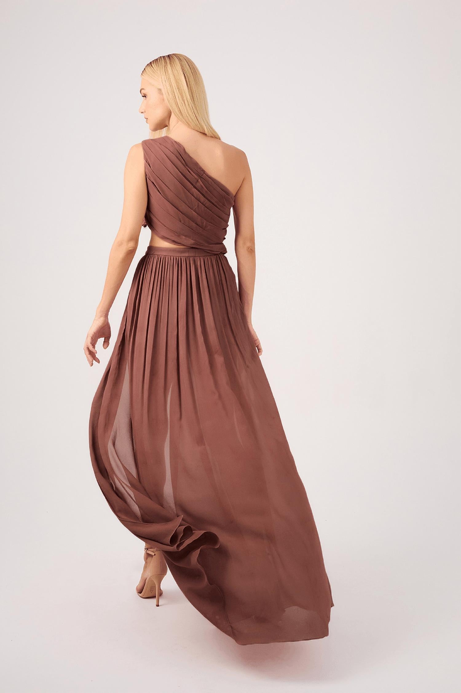 Dress To - One Shoulder Maxi Dress