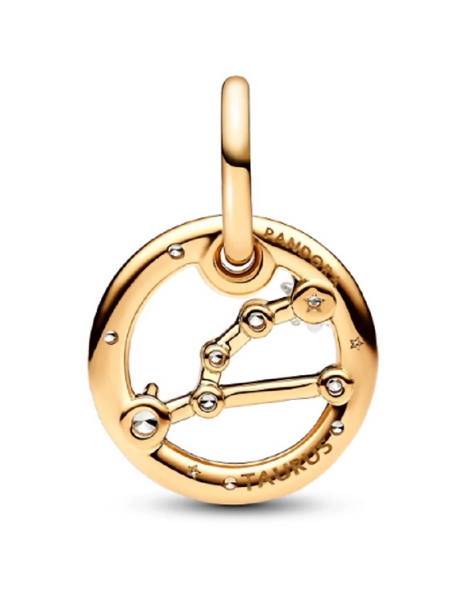 Pandora - Women's Taurus Zodiac Dangle Charm