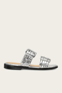 Ganni - Women's Feminine Buckle Two Strap Sandal