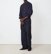 Officine Générale Evans Pants in navy ink - men's pants