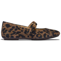 Fitflop - Women's Delicato Leopard Suede Mary Jane Shoes