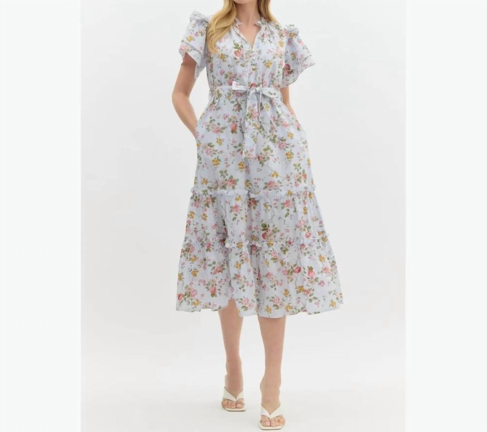 Entro - Floral Dress