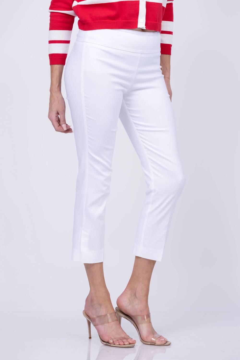 Elliott Lauren - Slim Straight Crop Pants